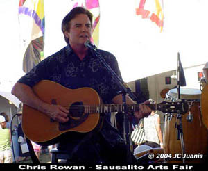 Chris Rowan singing